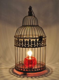 Birdcage Lamp